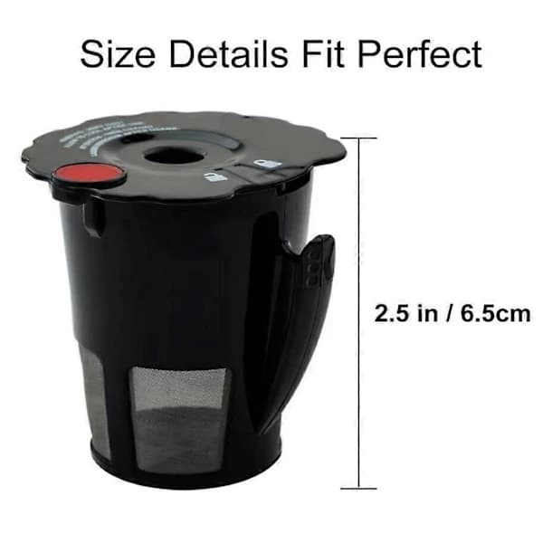 Genopfyldelig Genanvendelig Kaffefilter Kapsel Pod til 2.0 K575