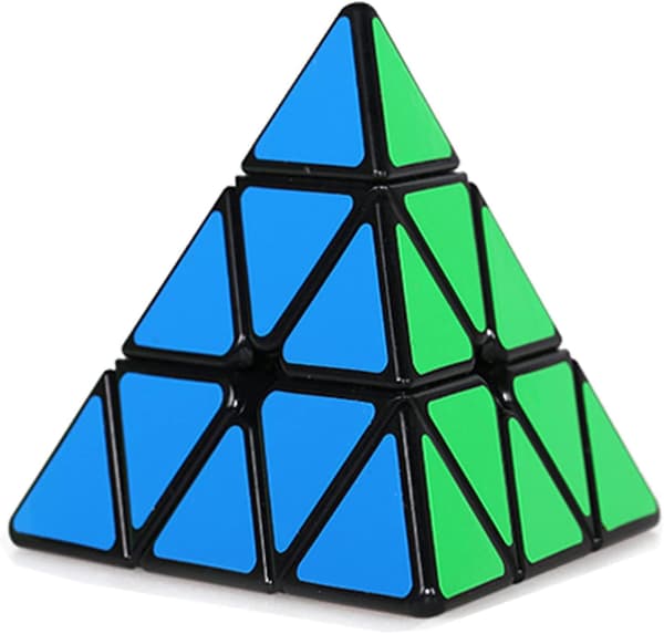 Pyraminx Cube, Pyramid Speed Cube, Profesjonell, Glatt, Høy feiltoleranse, Egnet for konkurransetrening