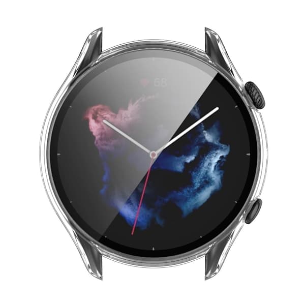 Smartwatch Case for Amazfit GTR3 - Transparent White 0.1