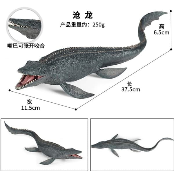 Realistic Large Mosasaurus Model Lifelike Dinosaur Model Figure Play Set Educational Toys