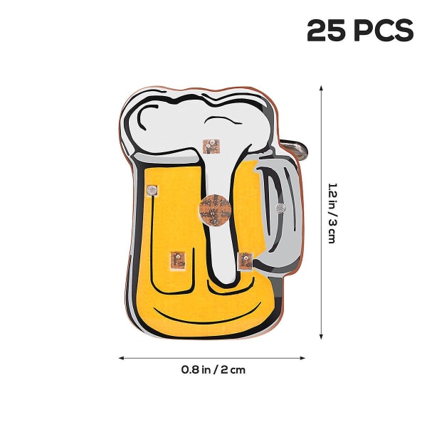 Led Decor Oktoberfest Decoration Clothing Brooch Cartoon Brooch Pins The Flash Gifts Beer Mug Led Br