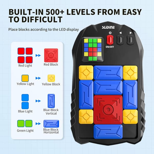 Handheld Game Console Educational Toys Gift for Kids Teens Adults