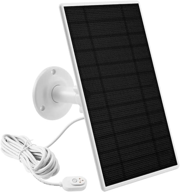 Kameradesign Langvarig Strøm 5W Solcellepanel Kompatibelt Med Flere Arlo-modeller Værbestandig