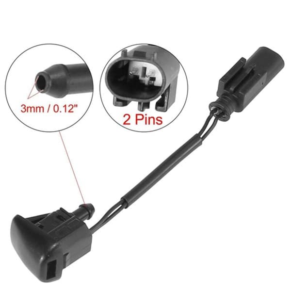 Oppvarmet vindusspylermunnstykke for 6-serie E63 E64 2002-2007