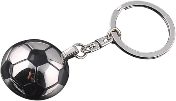 Fodbold Nøglering Halv Bold Metal Mindegave til Venner