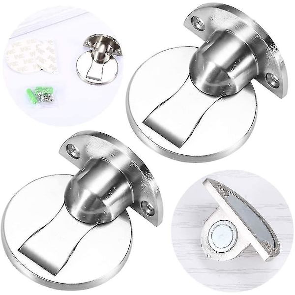 2 kpl Magneettiset säädettävät ovien pysäyttimet Vahva magneettinen ovien pysäytin