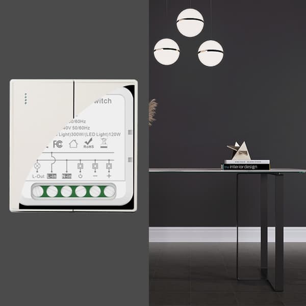 WiFi Smart Lysdæmpermodul - Stemmestyring & Timerfunktion