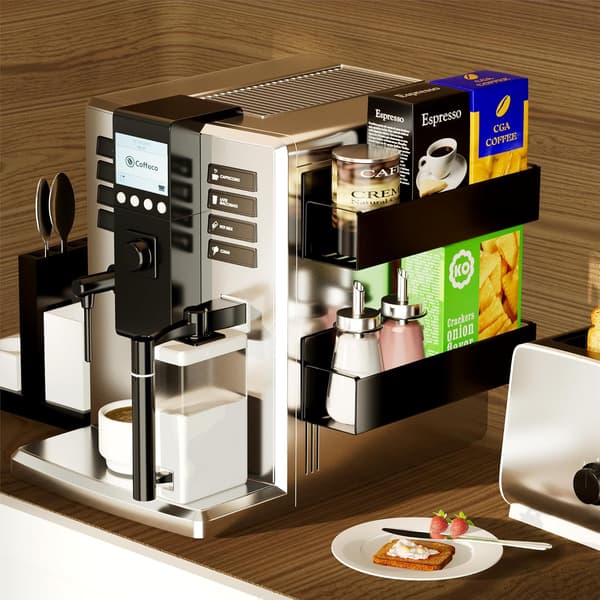 Magnetic Spice Rack for Refrigerator (2-pack), Movable Magnetic Spice Rack, Kitchen Storage Shelf, Suitable for Refrigerators and Microwaves.