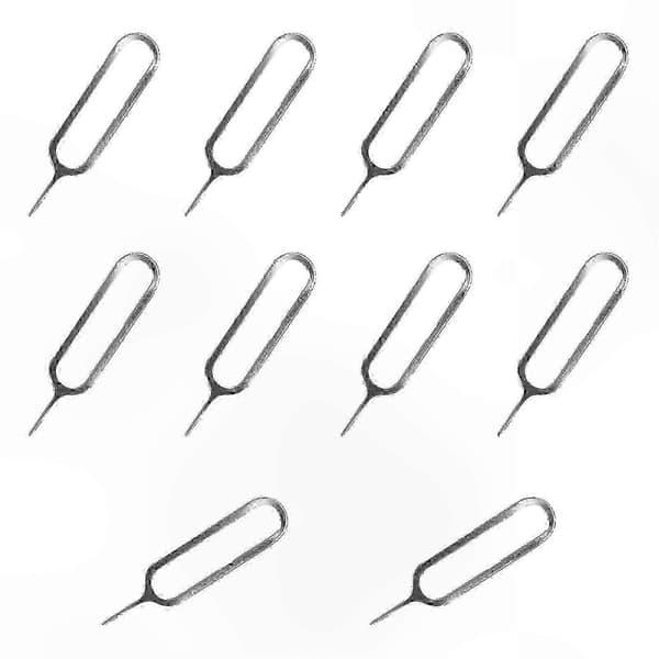 Universal SIM Card Ejector Tool Kit, 10 Pcs Tray Pins for Mobile Devices 5 5 5 5