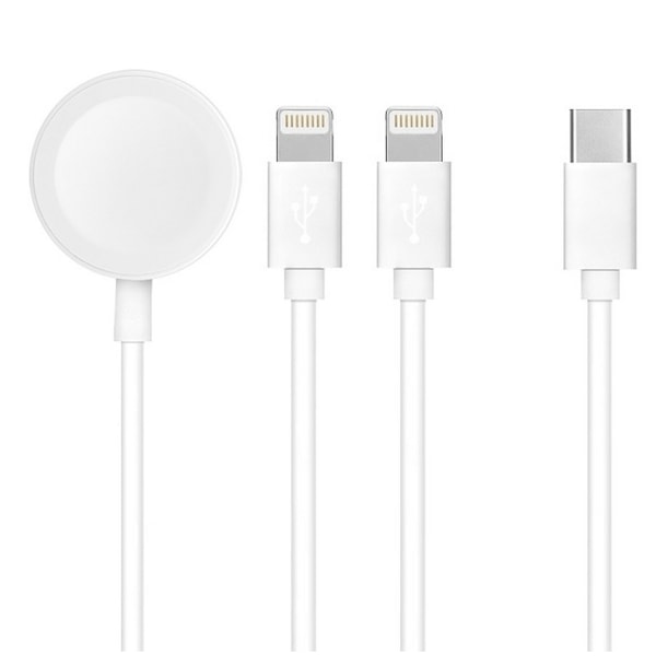 3-in-1 iPhone- ja Apple Watch -lataus