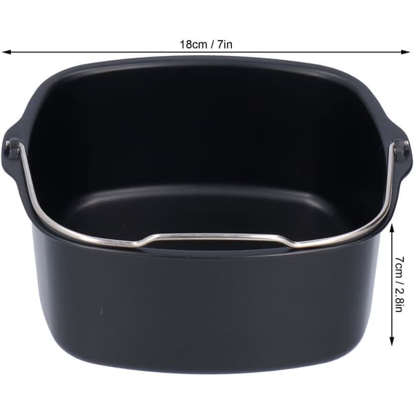 Jernform for baking, frityrkoker, bakeform, tilbehør til frityrkoker for HD9925 HD9860 HD9905 01 (18 cm)