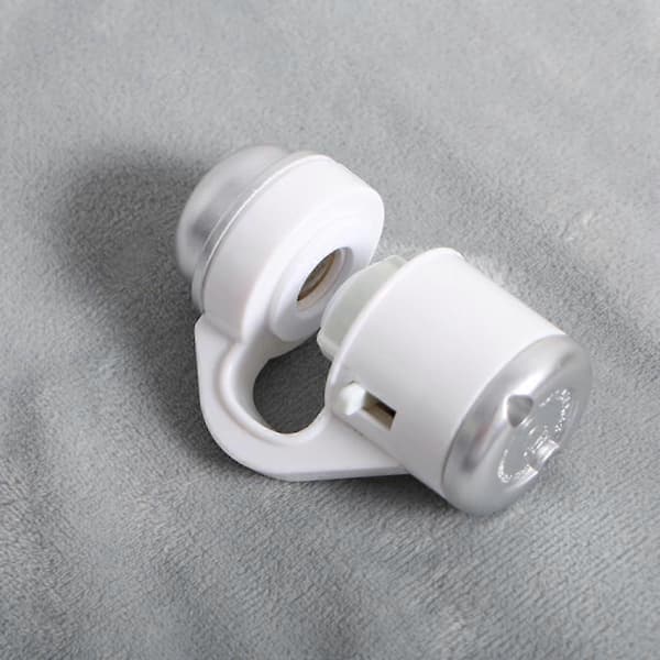30X Zoom LED Magnifier Clip-On Universal Mobile Phone Microscope Micro Lens Phone Camera Magnifier White