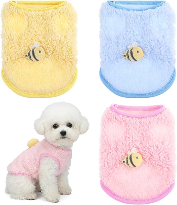3-pak XS tekop hund kat til små XS