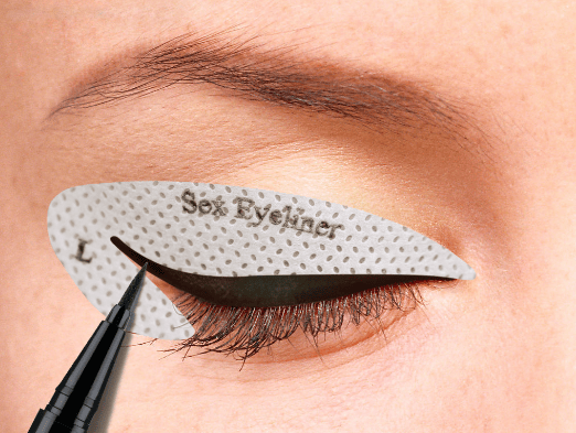 Eyeliner- / luomivärisabluunat 4 arkkia