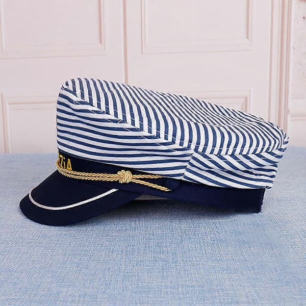 Kapteinshatt Havstil Flerfarget Cosplay Gave Til Barn 54cm 1stk