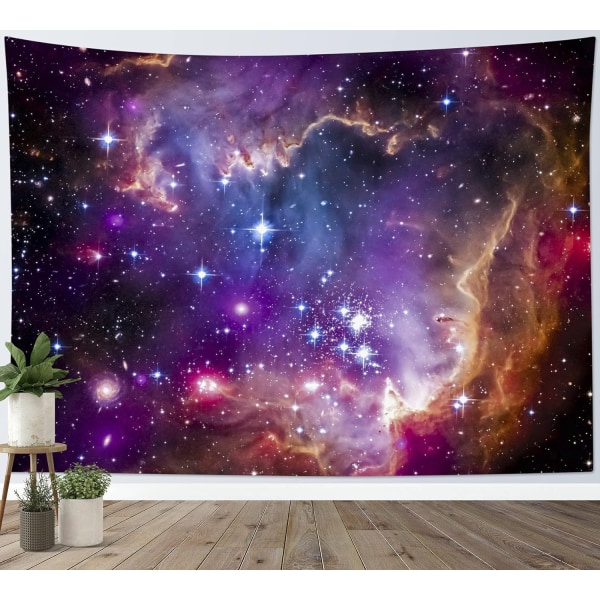 Nebula Romtapeteri Galaxy Romtapeteri Veggdekor Stjerneklar Himmel Stjerner Univers Scene Romtapeteri Veggdekor for Soverom