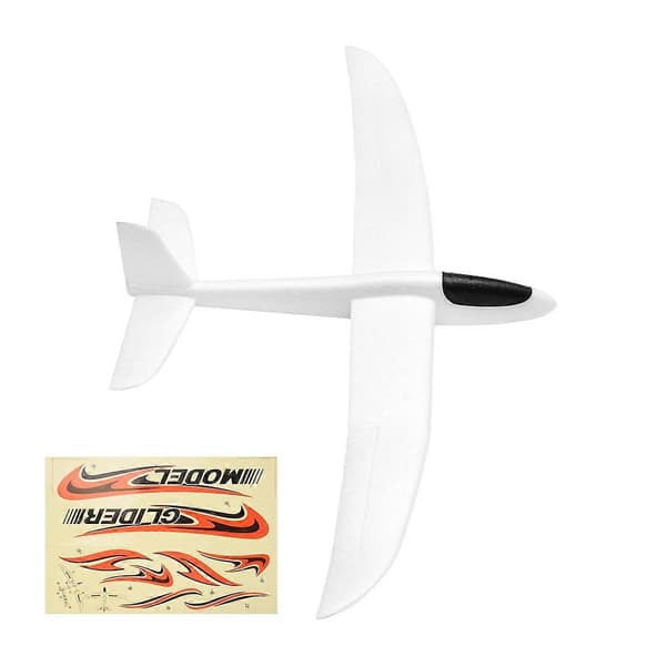 99CM EPP Foam Hand Throwing Airplane (Sticker) 706 Foam Hand Glider