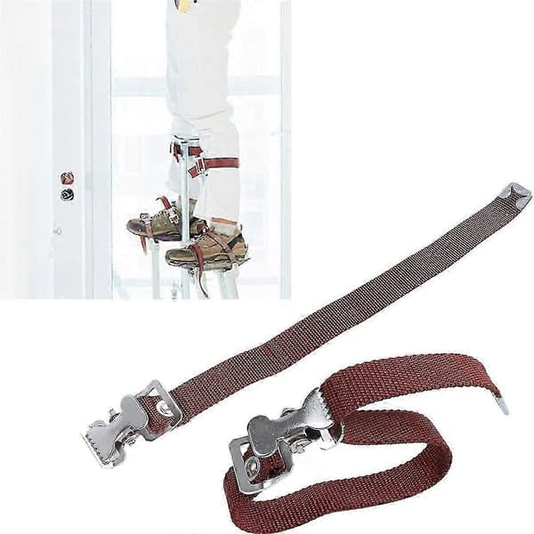 2 stk. gipspladestyltebånd, benbånd med justerbar størrelse, reservedel til stylter