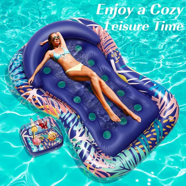 Inflatable Whale Pool Toy, Pool Toy with Cup Holder, Pool Toy
