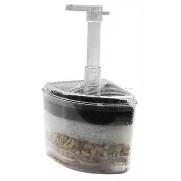 Sienisuodatin, akvaarion ilmakäyttöinen biokulmasuodatinsieni katkarapujen Nano-akvaarioon (pieni)