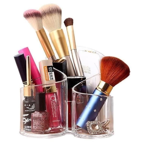Makeup Organizer - 3 vatrondelholdere, kosmetikopbevaring i akryl LBQ76
