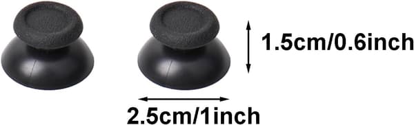 6 par (12 stk.) udskiftelige joystick-tommelfingergreb til PlayStation 4 PS4-controller - 12 stk.