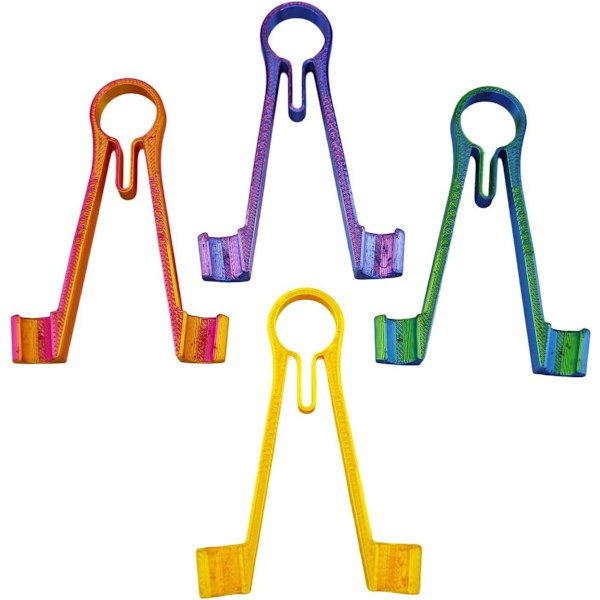 Precision Engineered Multimeter Clamp Holders with Self-Adjusting Mechanism - Suitable for Most ABS Multimeter Probes