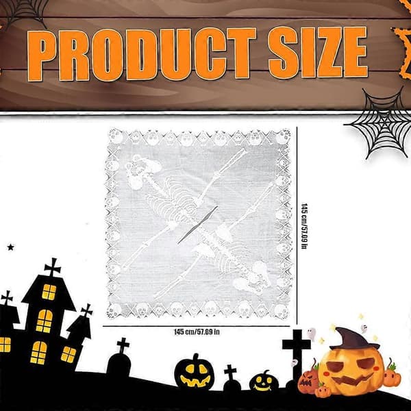 Halloween Skeleton Poncho, Lace Skeleton Cape Shawl Halloween Costumes