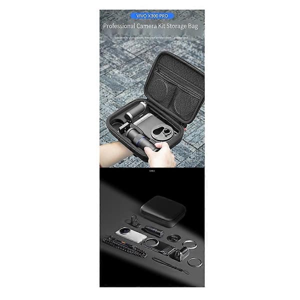 Storage Bag for VIVO X300 Pro Photography Kit, Drop-resistant Hard Shell Case Protective Carrying Case B Gray Gray