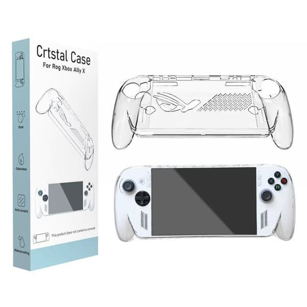 Transparent PC Protective Case Compatible with ROG Xbox Ally X Handheld Console, Protects Against Scratches and Bumps