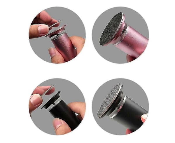1 Box (60 Pcs) Replacement Sandpaper Discs for Electric Foot File Callus Remover