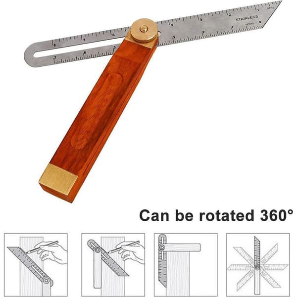 Drill Guide, Jig 2/4/6/8/10/12 MM, for Right Angle and Precision with Practical Hole Positioning Lines