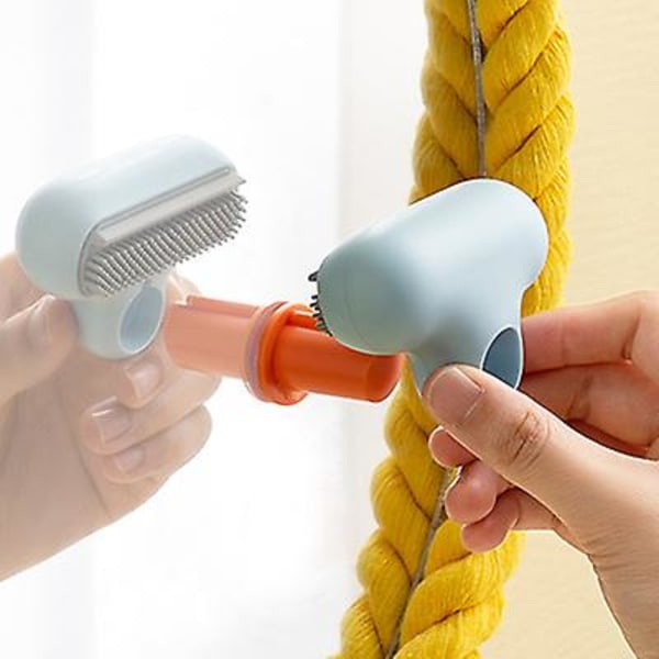 Pieni Squeegee, Peili Squeegee Ikkuna Suihku Squeegee Pieni Ergonomisen Muotoilun Lasinpuhdistusharja Imukappale Koukku (Sininen)