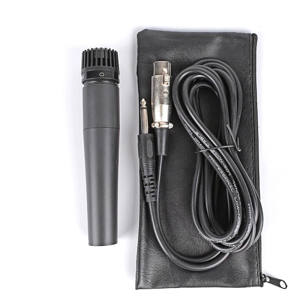 Professionel håndholdt mikrofon med ensrettet cardioid Dynamic Moving Coil Audio Connection