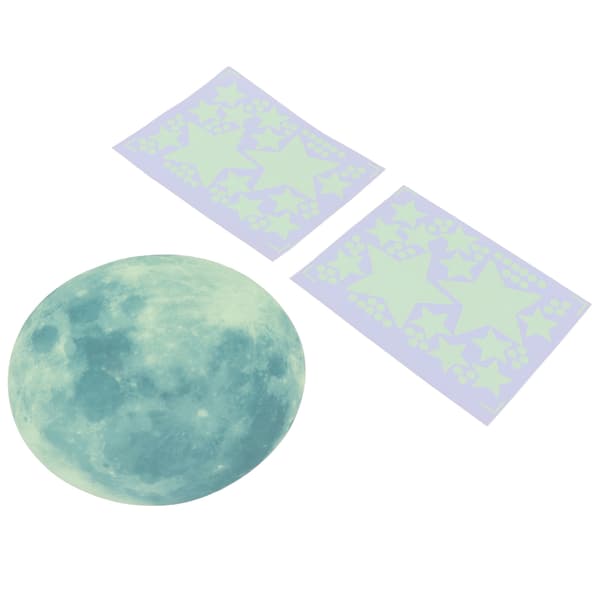 Planet Star Wall Decals Luminous Wall Decals for Kids Room
