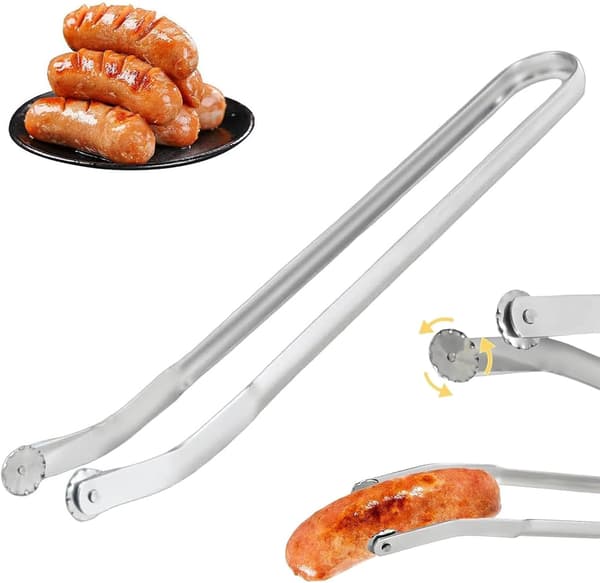 Grillipihdit Pitkät Grillipihdit BBQ-pyörityspihdit Makkarapihdit Makkararulla Pyörillä Grillausvälineet Grilli Tarvikkeet
