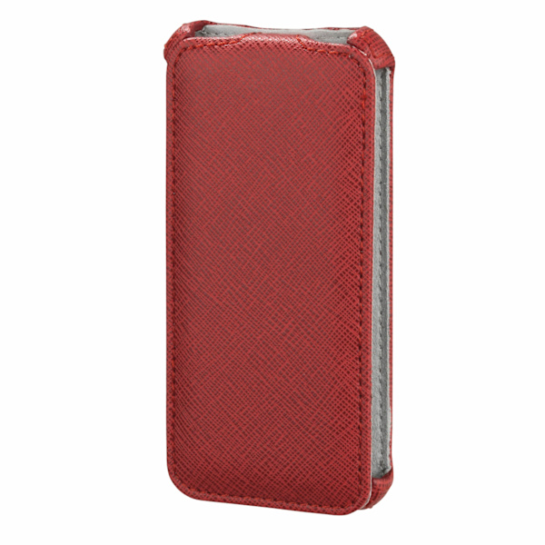 Mobildeksel Flip-Front Rød - iPhone 5/5S/SE