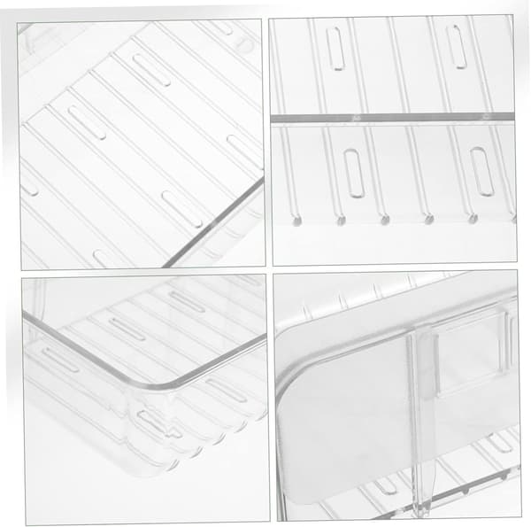 Floating Shelves Bathroom PET Material Storage Rack High Durability Simple Practical Design