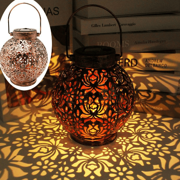 Solcellelampe, LED Utendørs Lampe, IP55 Vanntett, Trådløs