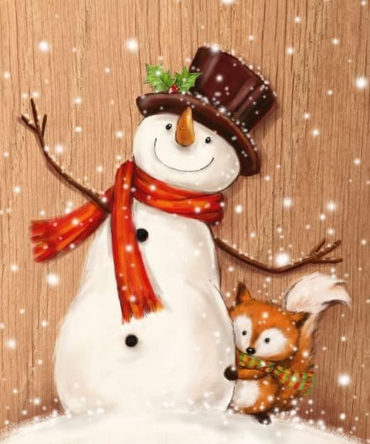 Julediamantmaleri, julesnemandsdiamantmaleri, Chr