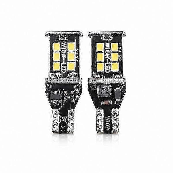 2x T15 W16W Canbus LED-pærer 2835SMD til bilens baklys