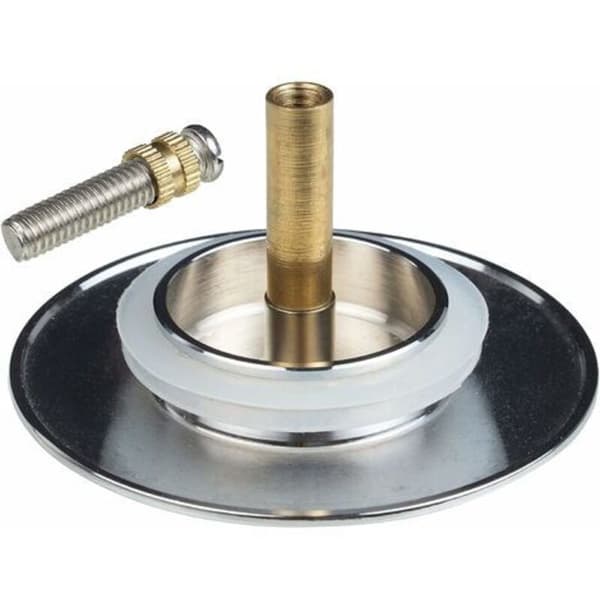 Badekarpropp, Ø 70 mm, med dobbel tetning, justerbar høyde, universal badekarpropp, vaskeplugg, messing