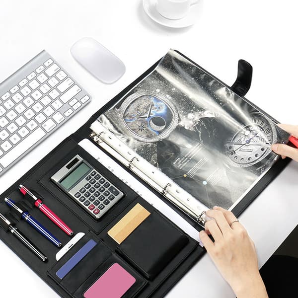 Solar Powered Calculator Notebook Paper Set Multifunctional Notebook For Work Study