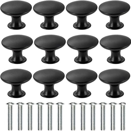 Handtag / Knopp - 12 knoppar till byrå & skåp 160