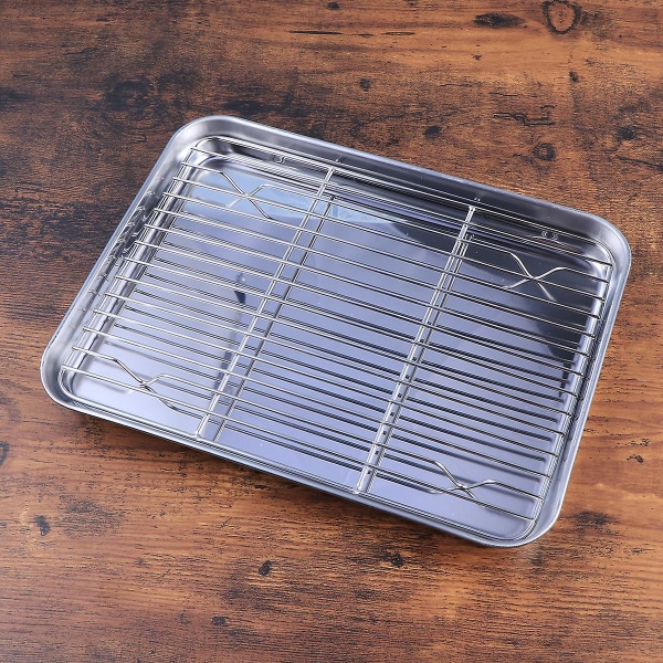 2 Pieces/set Bread Loaf Pan Lid Cookie Drying Racks Cookie Cooling Rack Baking Sheet Rack Baking Tra