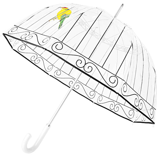 Kuplakatto Umbrellat Naisille ja Tytöille, Läpinäkyvä Näkyvä Selkeä Katto, Suuri Selkeä Umbrellat Sadetta Varten