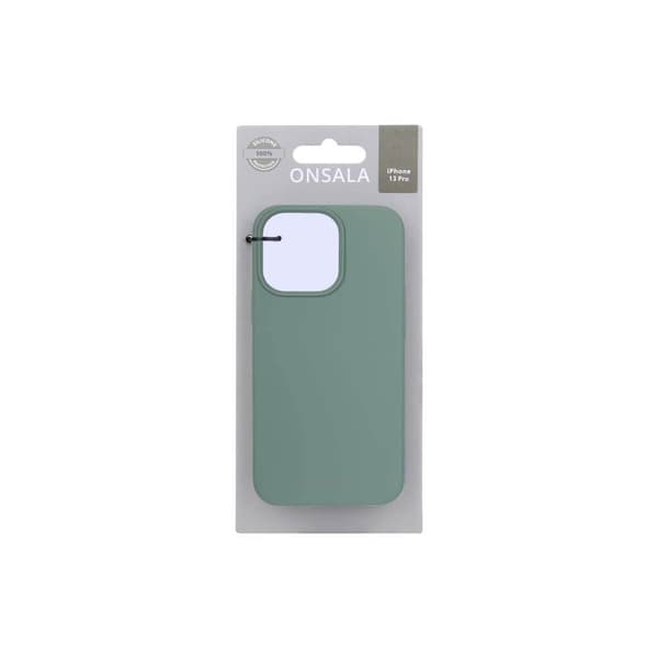 Mobilcover Silikone Pine Green - iPhone 13 Pro Grön