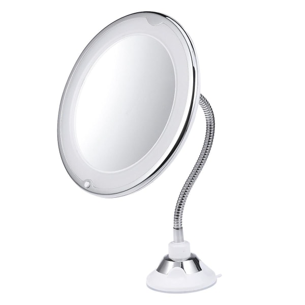 Sminkspegel Väggmonterad Spegel Smink 360 Grader Svängbar Spegel Förstorande Sminkspegel Led Kosmetisk