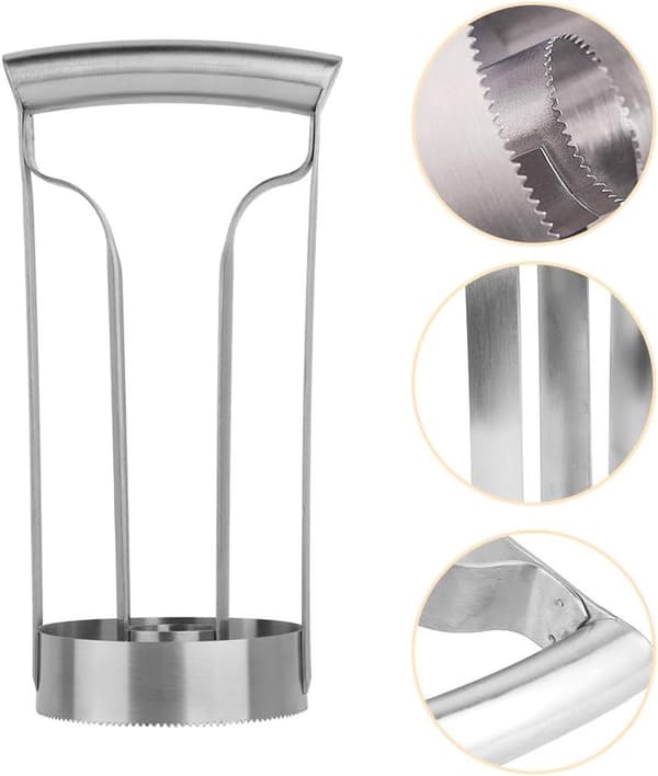 Stainless Steel Pineapple Corer, Fruit Peeler Cutter Slicer Remover Kitchen Tool