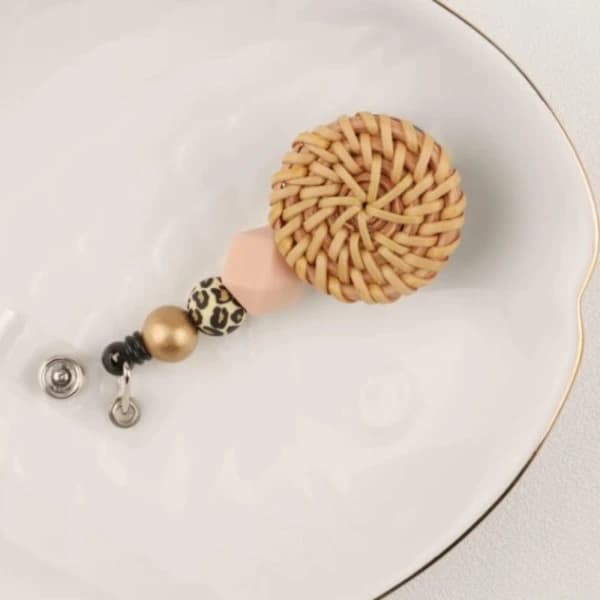 Badge Reel Retractable Name Tag Holder with Clip[XJ]